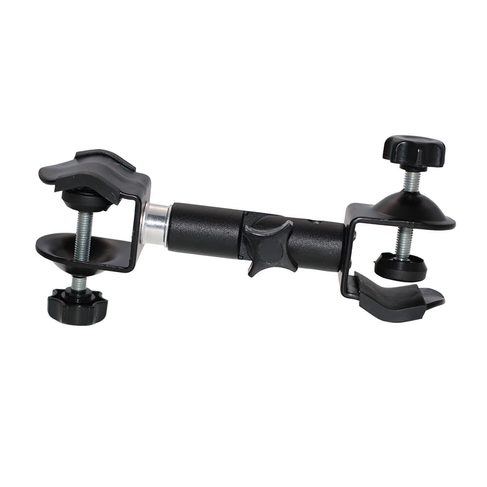 Metal camera three -headed double -headed double -headed double -headed strong clip can rotate the rain cover umbrella fixed clip 3