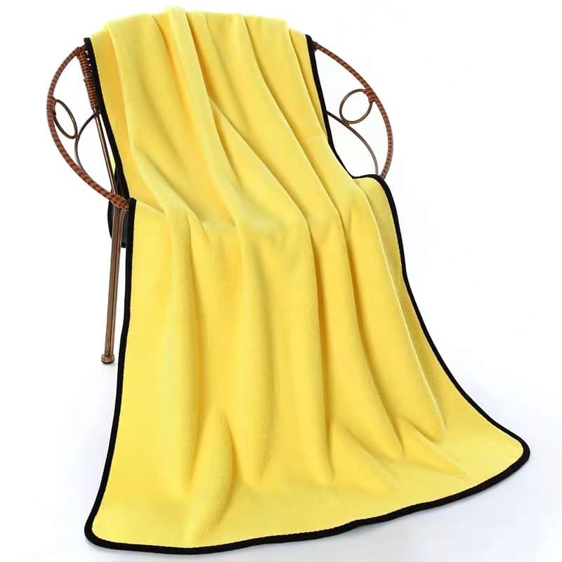 Quick dry soft coral bath towel, water absorbent, increased thickness, with your logo imprint 5