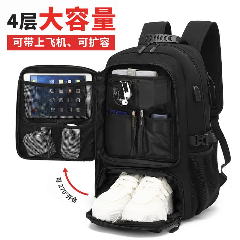 Travel bag outside climbing, waterproof big capacious backpack, luggage laptop, shoulder bag