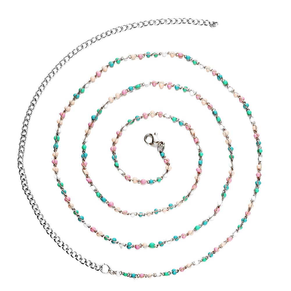 Beach summer fashionable beads handmade stainless steel, boho style 5