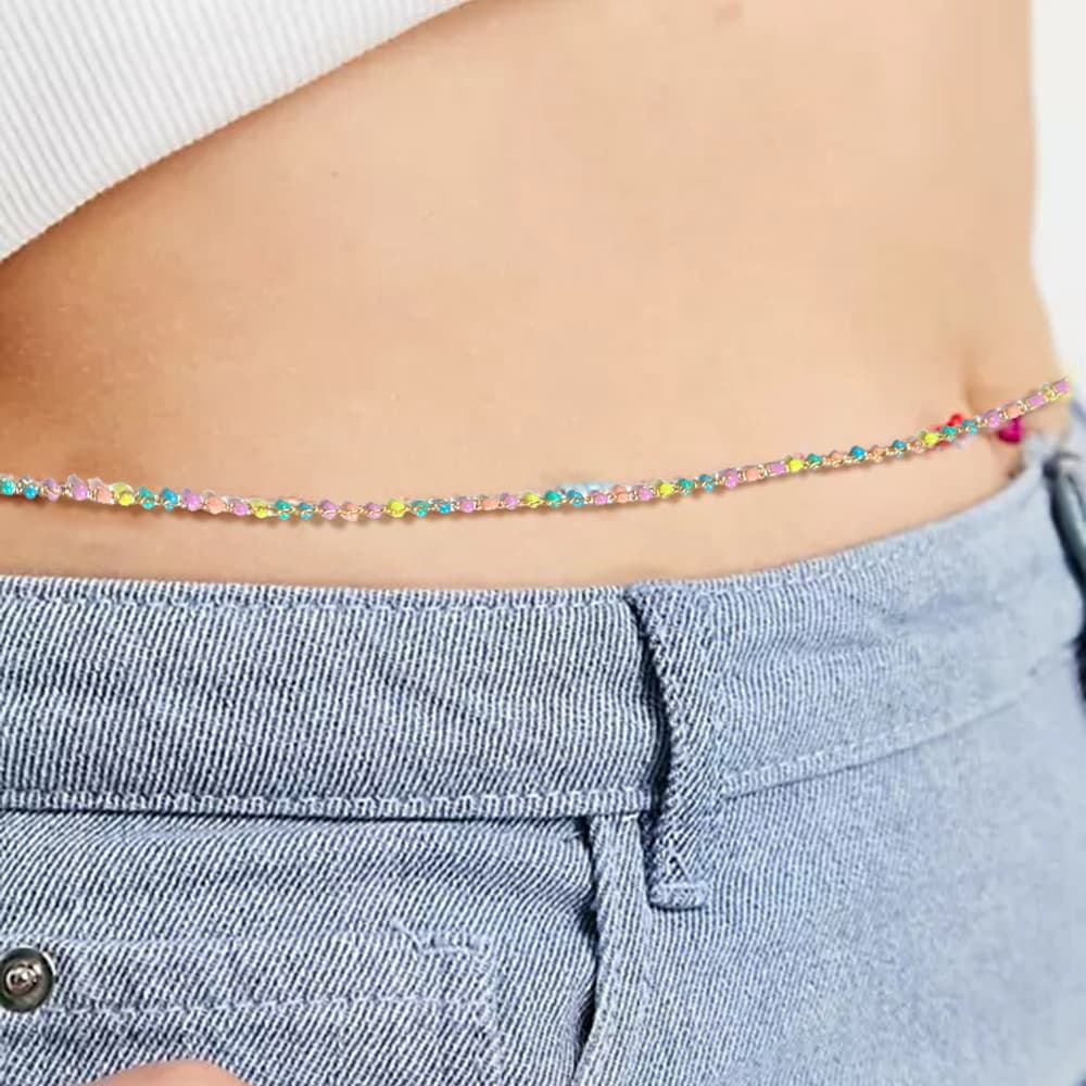 Beach summer fashionable beads handmade stainless steel, boho style 1