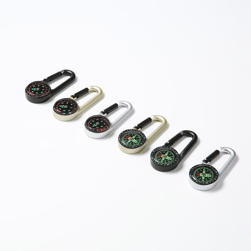 Zinc alloy compass metal hiking buckle aluminum alloy climbing compatriots climbing mountain buckle wholesale 3