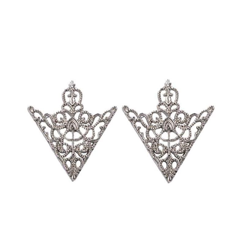 Accessory, shirt, fashionable retro universal brooch for men and women, Korean style 3