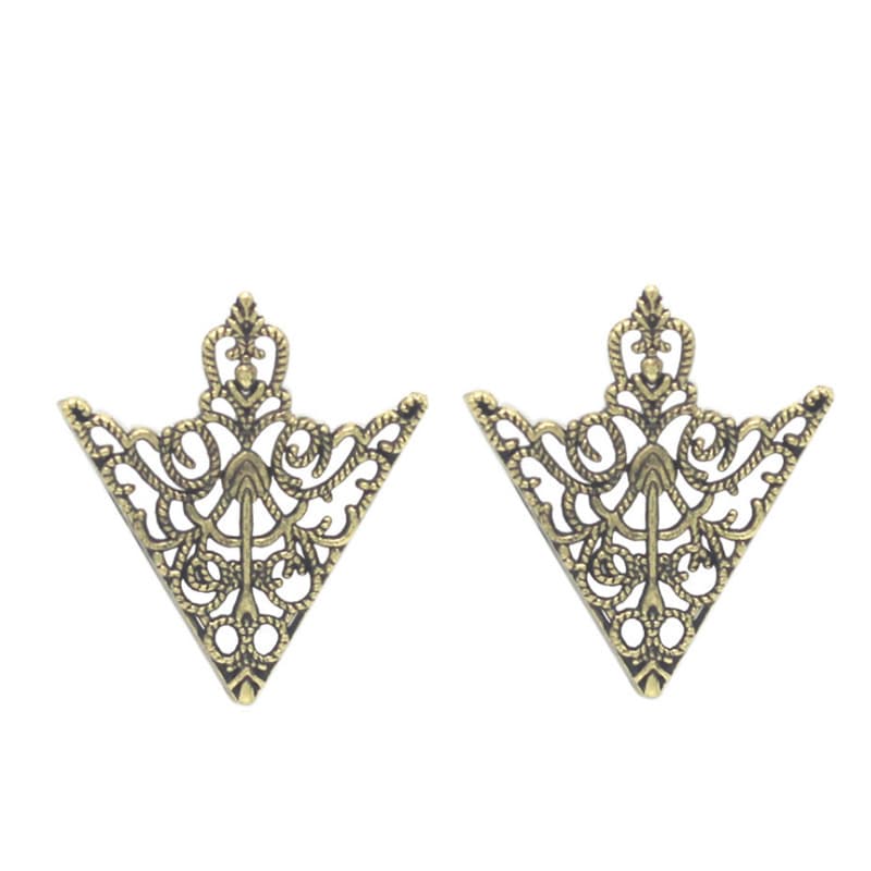 Accessory, shirt, fashionable retro universal brooch for men and women, Korean style 5