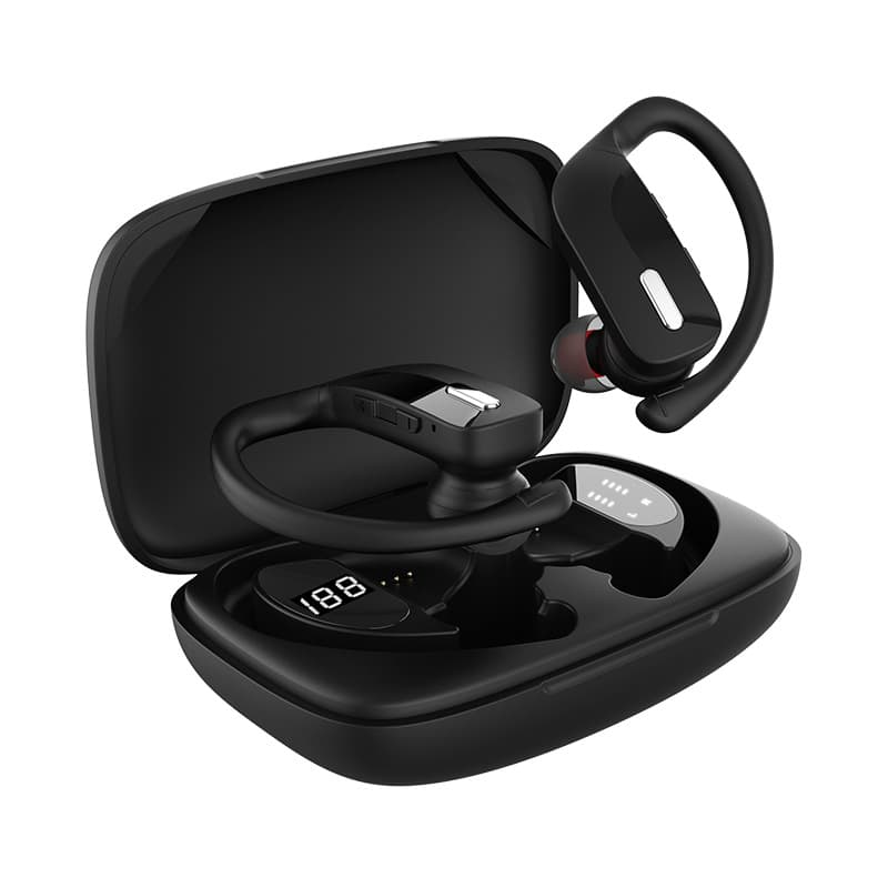 The popular cross-border T17 wireless Bluetooth headset TWS ear-mounted sports waterproof 5.3 factory direct supply is really not ear-friendly 5