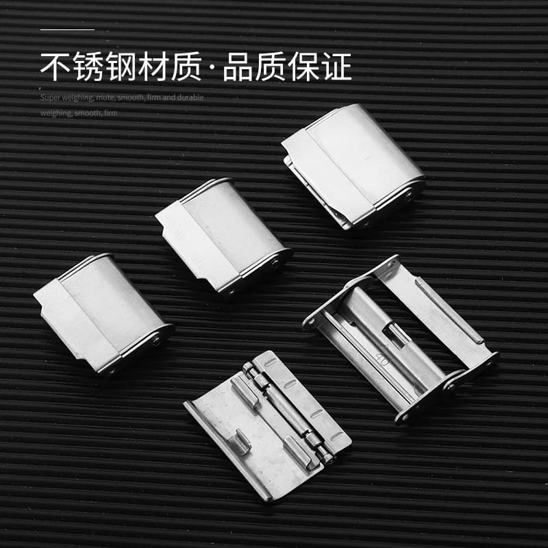 Single guarantee hanging buckle jewelry buckle 304 stainless steel buckle automatic buckle butterfly buckle hardware buckle 304 stainless steel versatile 3