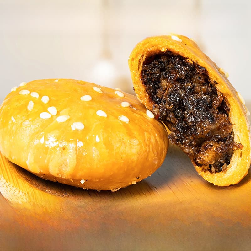 Meicha Pork with Huangshan Cake 150g - Anhui Specialty Snack 1