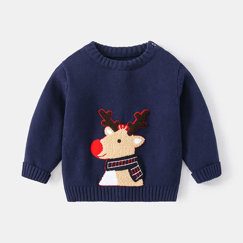 Autumn children's cartoon sweater, keep warm fashionable down jacket for men and women 2
