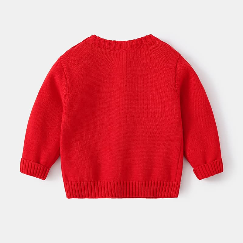 Autumn children's cartoon sweater, keep warm fashionable down jacket for men and women 4