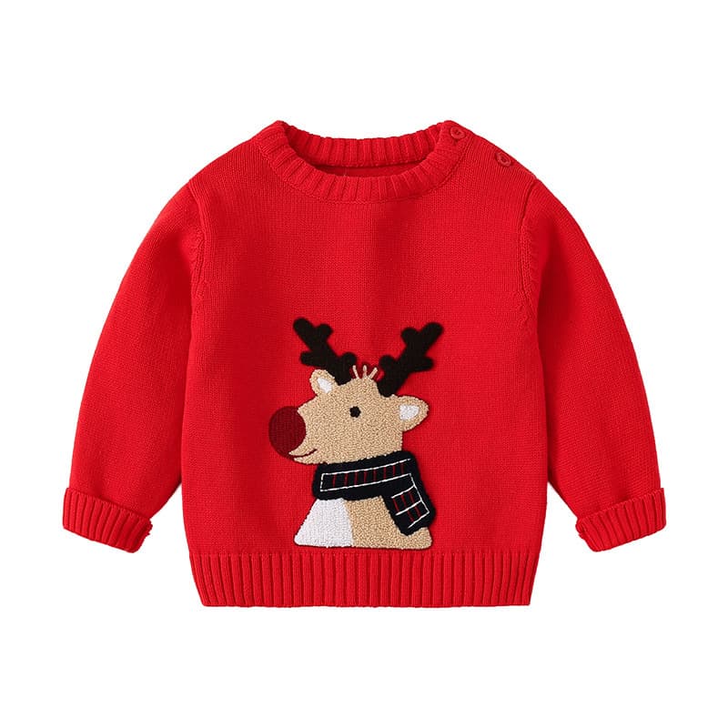Autumn children's cartoon sweater, keep warm fashionable down jacket for men and women 5