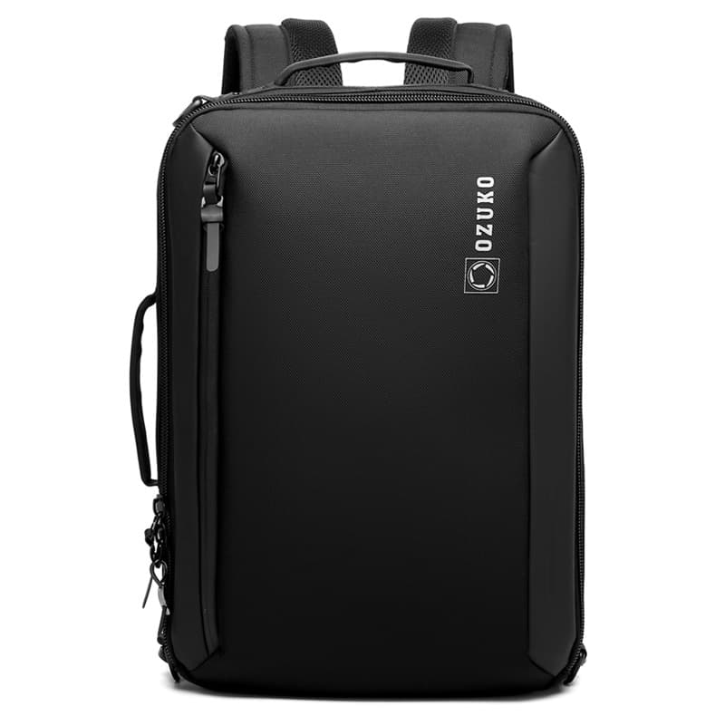 OZUKO Backpack, handheld waterproof laptop, business version, worn on the shoulder, for students 2
