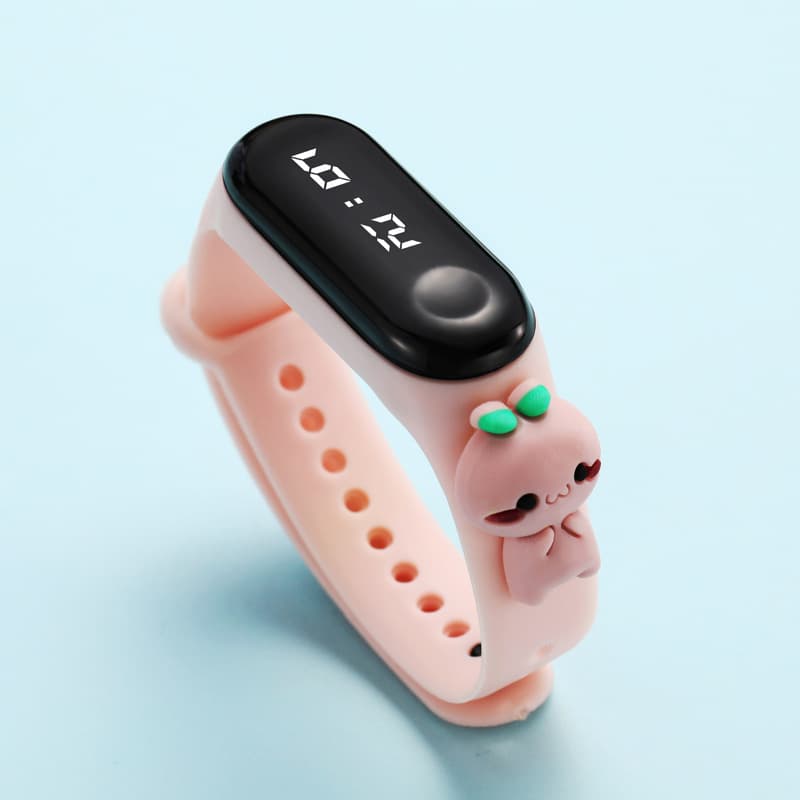 Electronic children's minifigure, cartoon digital watch for students, Birthday gift 2