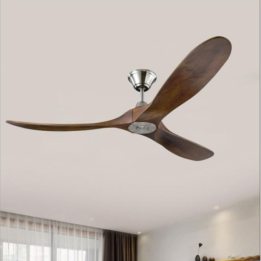 (Cross-border trading), air fan from natural wood for commercial use, 60 inch 3