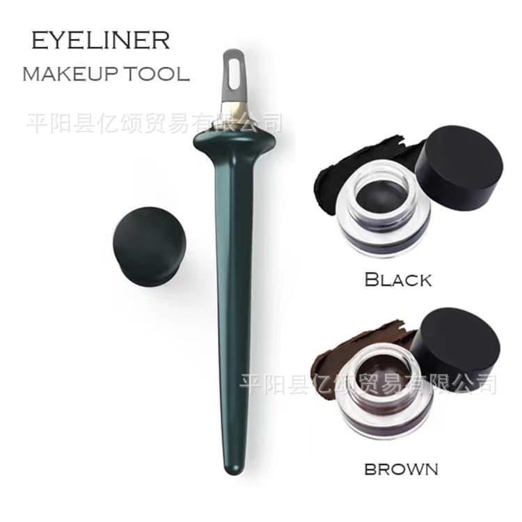 Multi-use silicone waterproof eye pencil, new collection, long-term effect 4