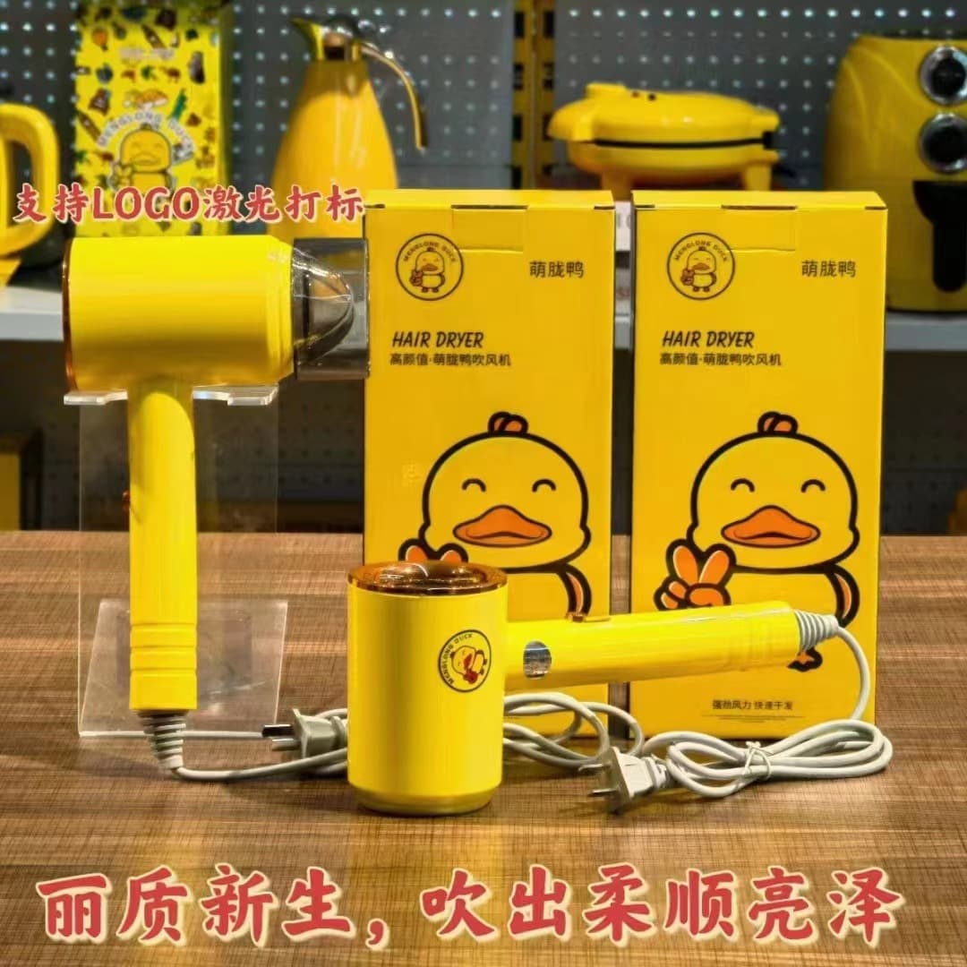 B.Duck, high speed hair dryer, temperature control