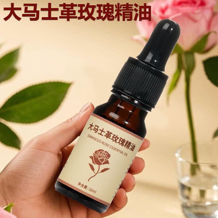Essence for face contains rose for skin care, refreshing moisturizing brightening essential oil, 10 ml 3