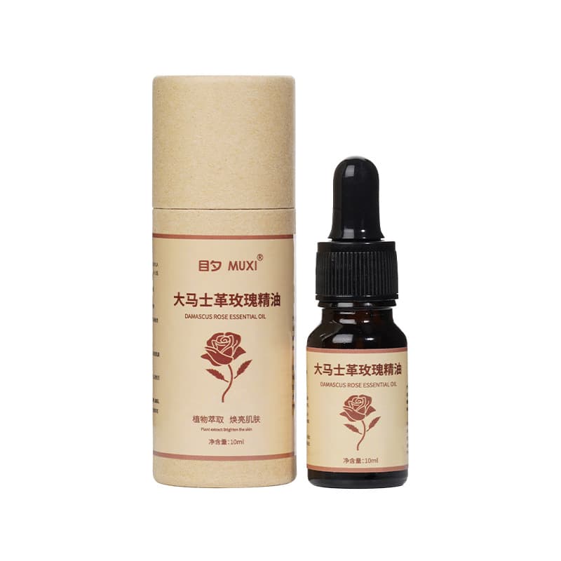 Essence for face contains rose for skin care, refreshing moisturizing brightening essential oil, 10 ml 5