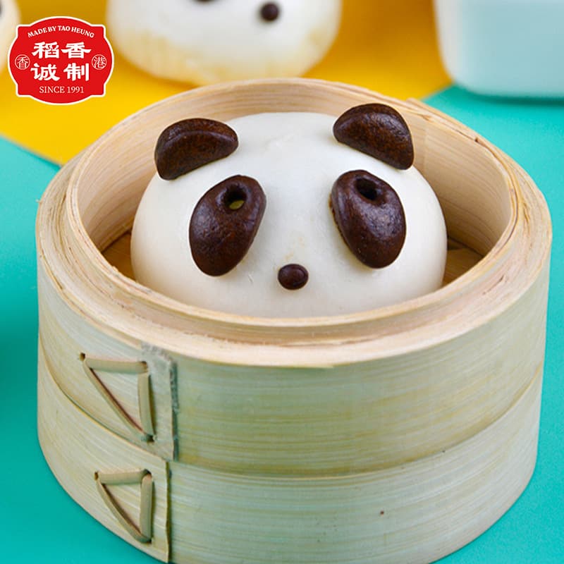 Daoxiang Chengwen Chocolate Chocolate Buns 336G Chinese Charm F point, convenient breakfast quick -frozen food cartoon buns 3