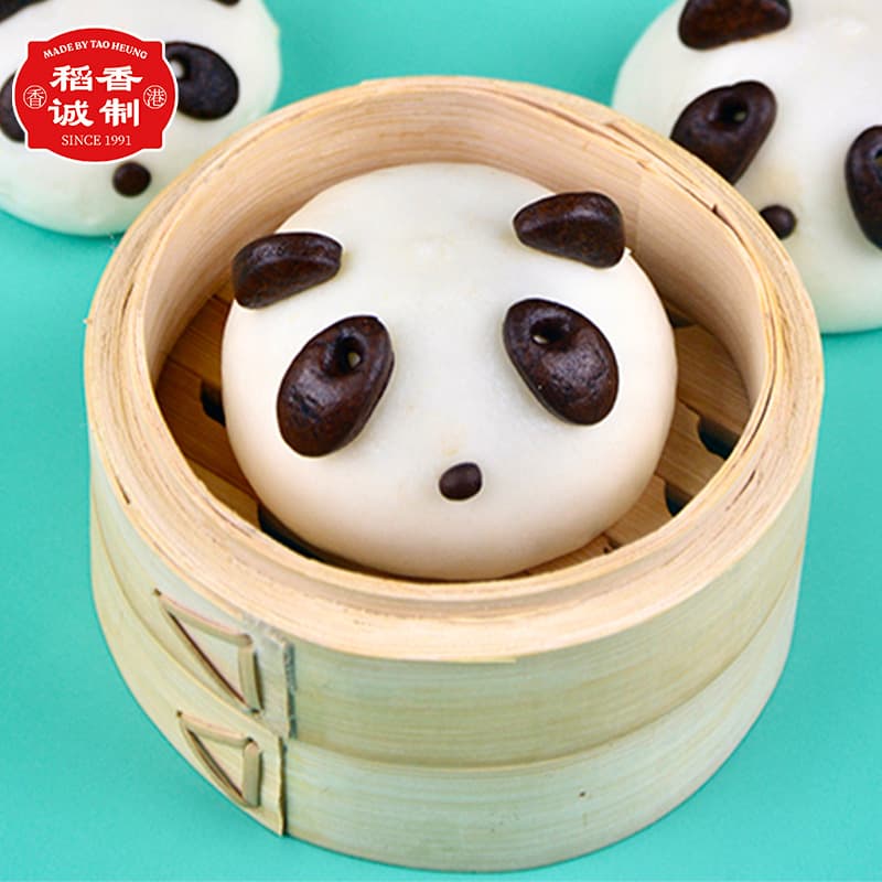 Daoxiang Chengwen Chocolate Chocolate Buns 336G Chinese Charm F point, convenient breakfast quick -frozen food cartoon buns 4