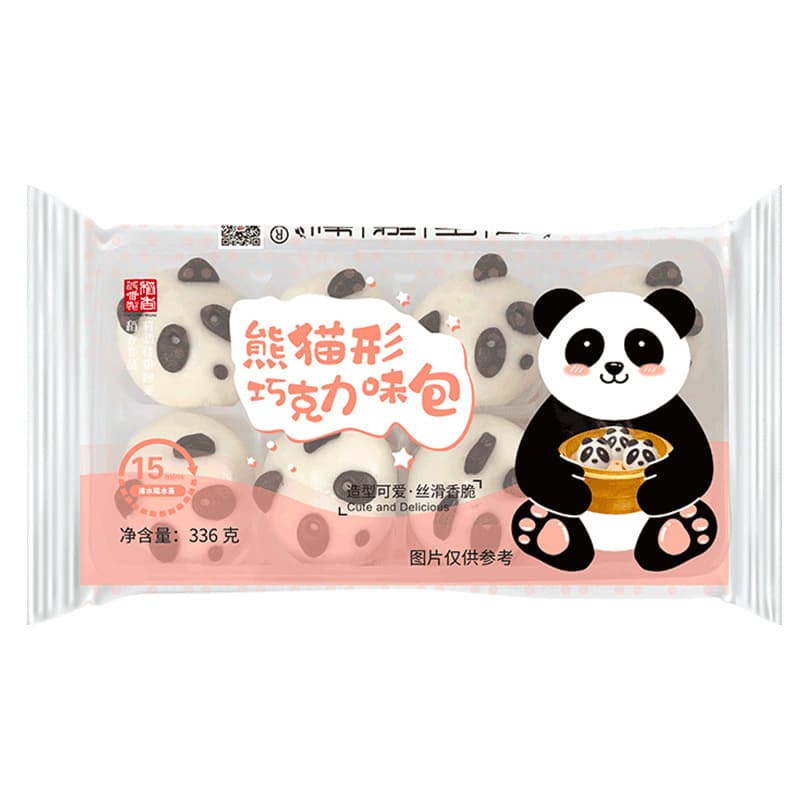 Daoxiang Chengwen Chocolate Chocolate Buns 336G Chinese Charm F point, convenient breakfast quick -frozen food cartoon buns 5