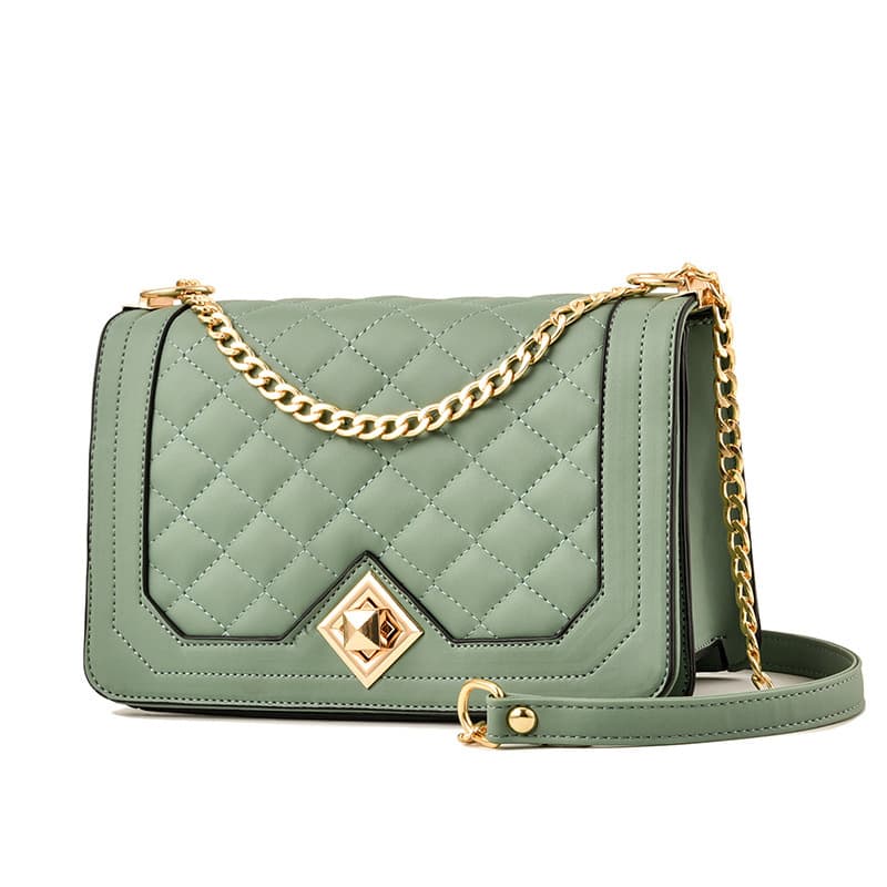 Shoulder bag, one-shoulder bag with diamond pattern, fashionable bag strap, Korean style, Chanel style, chain bag 2