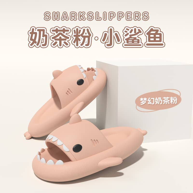 Shark platform, ultra-soft women's slippers, men's funny cartoon men's slippers, for beloved, suitable for indoor and outdoor use 3