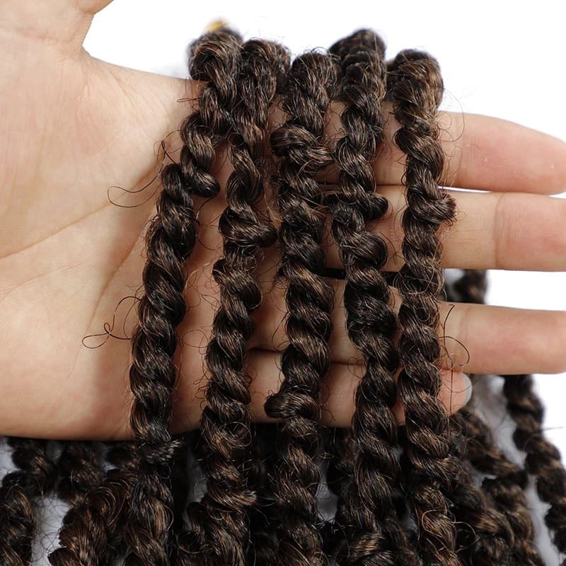 Pre-twisted Passion Twist Hair - 12 Strands European 2