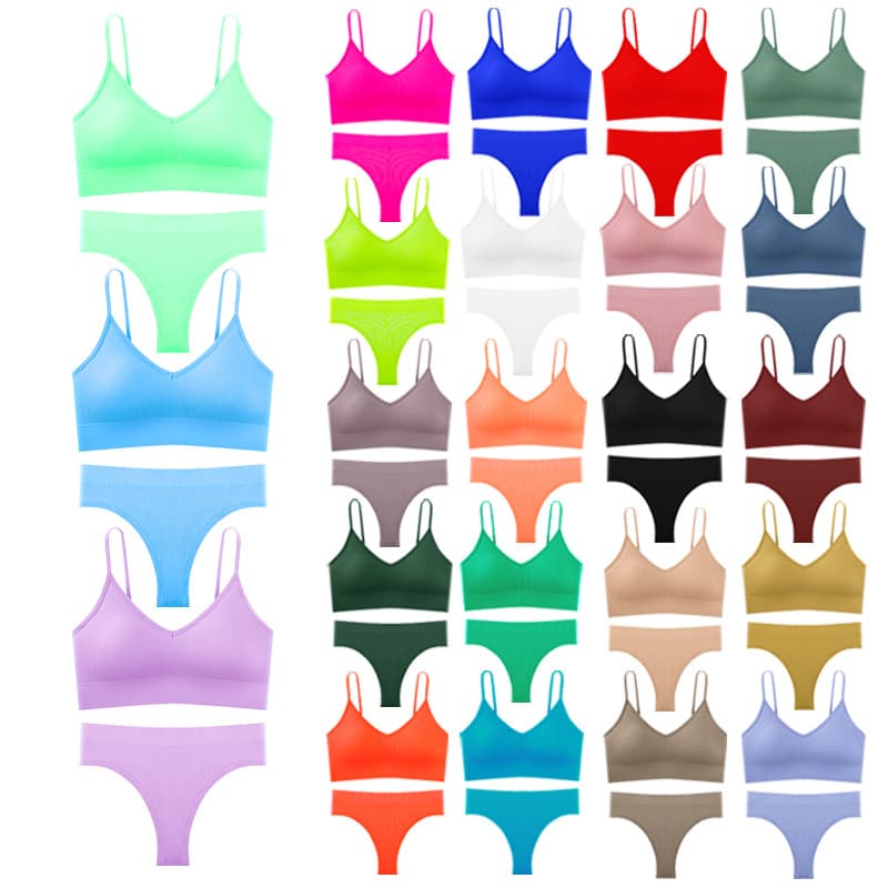 (Cross-border trading), set, trousers, teen girl bra, sexy underwear, beautiful back, french style 5
