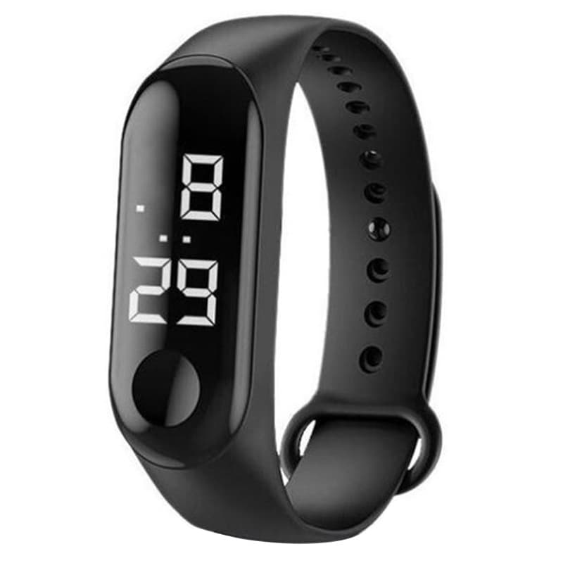 Electronic watch, waterproof fashionable children's bracelet for adults, for beloved, simple and elegant design 5