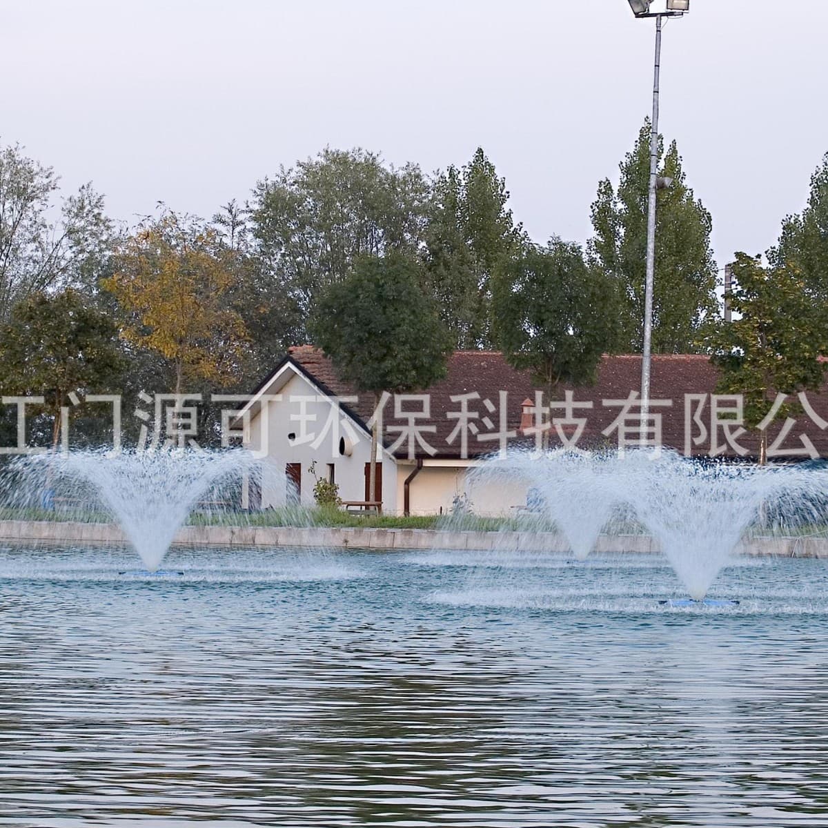 Lake Landscape Water Treatment Ecological Governance Push Flow Aeler River Fountain Fountain Aeler LED Aoxicidimer Wholesale 2