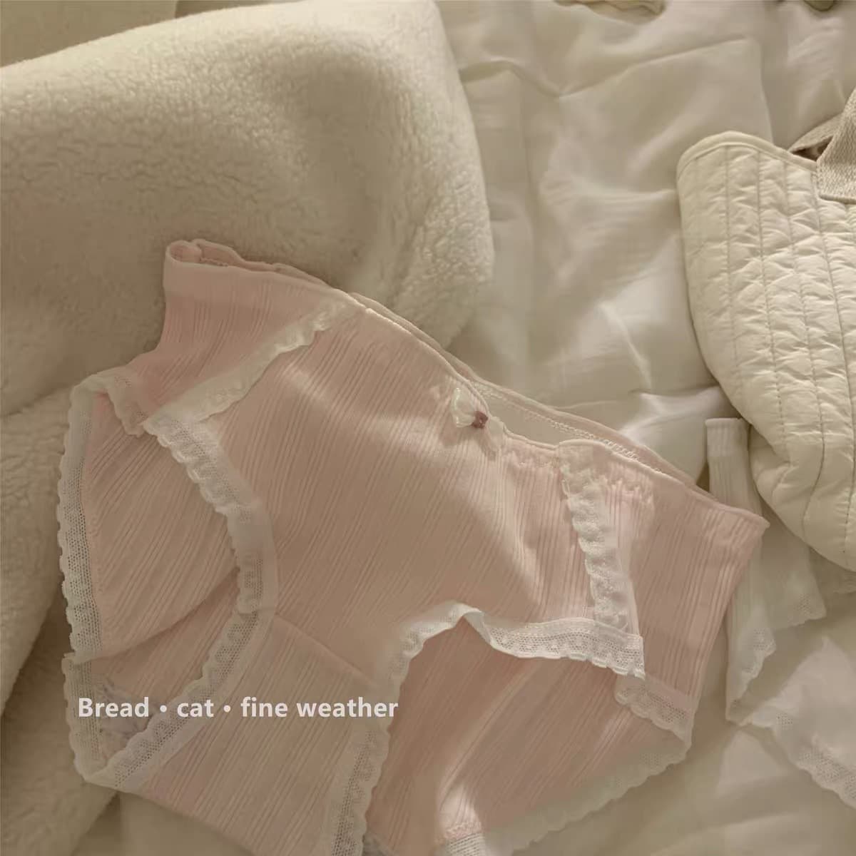 & quot; How can there be girls who don't like flowers or romantic & quot; Girls' Smile Little Broken Cotton Pants Girls Sweet 4