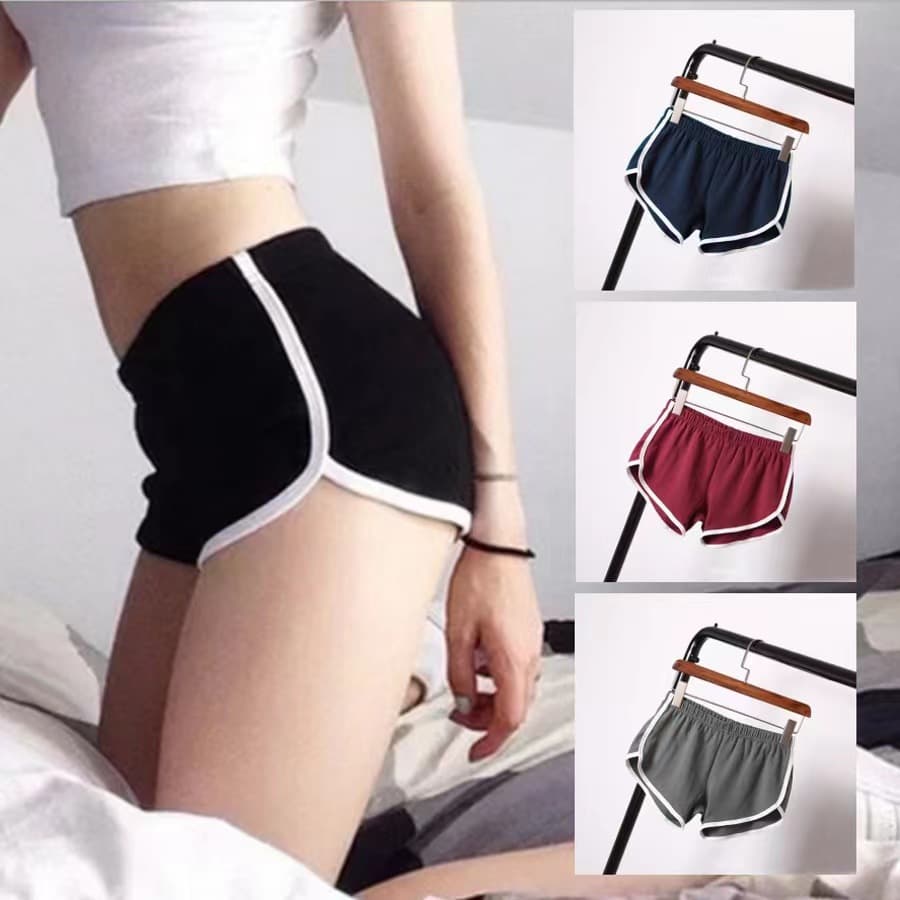 Summer beach trousers for yoga, sports fashionable shorts 1