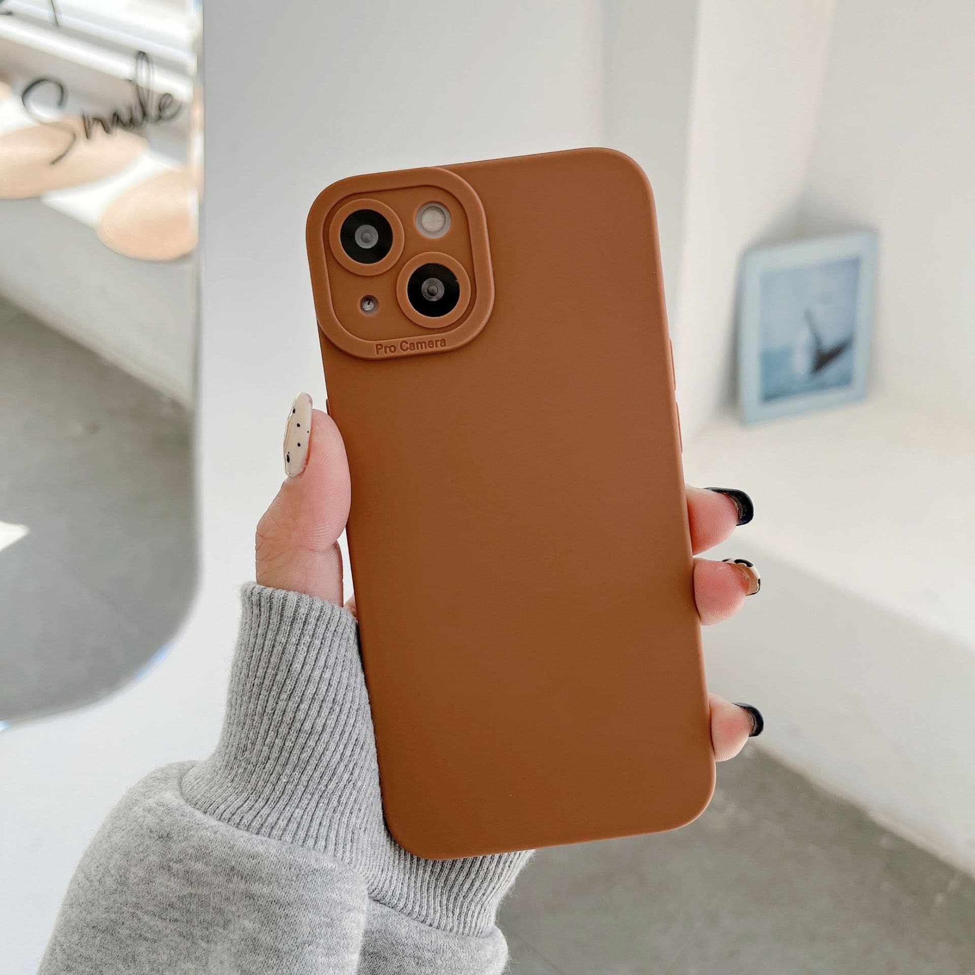 Apple, compatible iPhone 17, silicone phone case, mobile phone, fall protection, iphone, E15 3