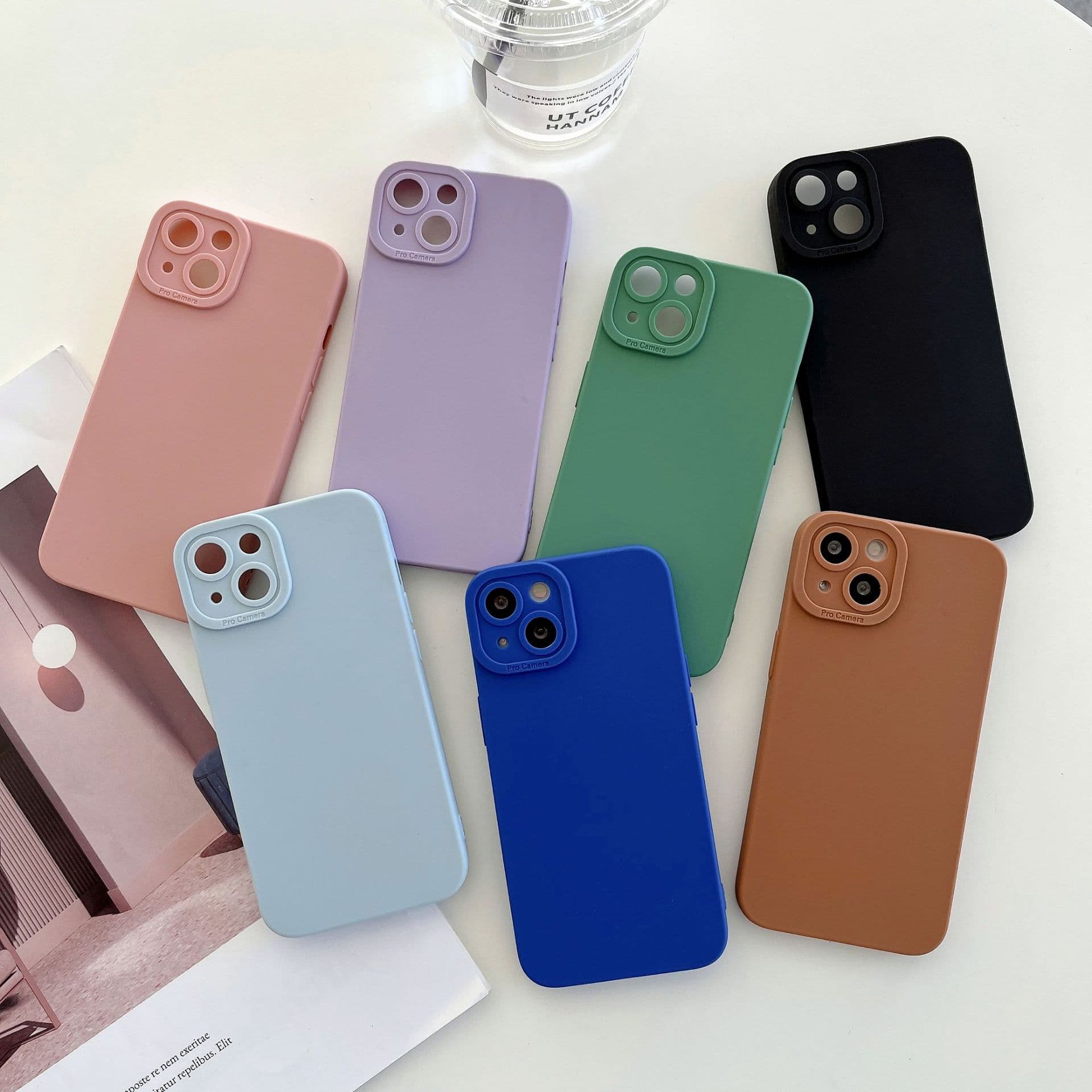 Apple, compatible iPhone 17, silicone phone case, mobile phone, fall protection, iphone, E15 1