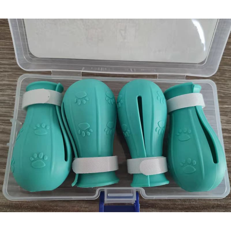 Pet Bathing Cat Foot Covers Anti-Scratch Cat Claw Covers Cross-Border Pet Supplies Washing Cat Bags Pet Foot Covers Pet Shoes 2