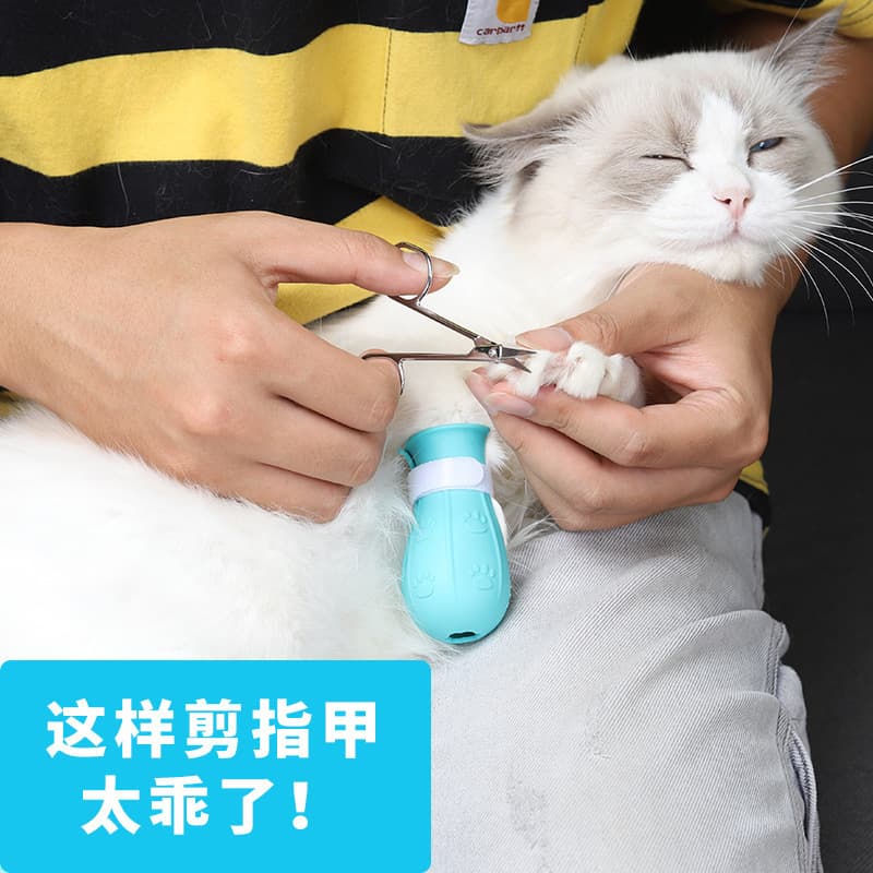 Pet Bathing Cat Foot Covers Anti-Scratch Cat Claw Covers Cross-Border Pet Supplies Washing Cat Bags Pet Foot Covers Pet Shoes 4
