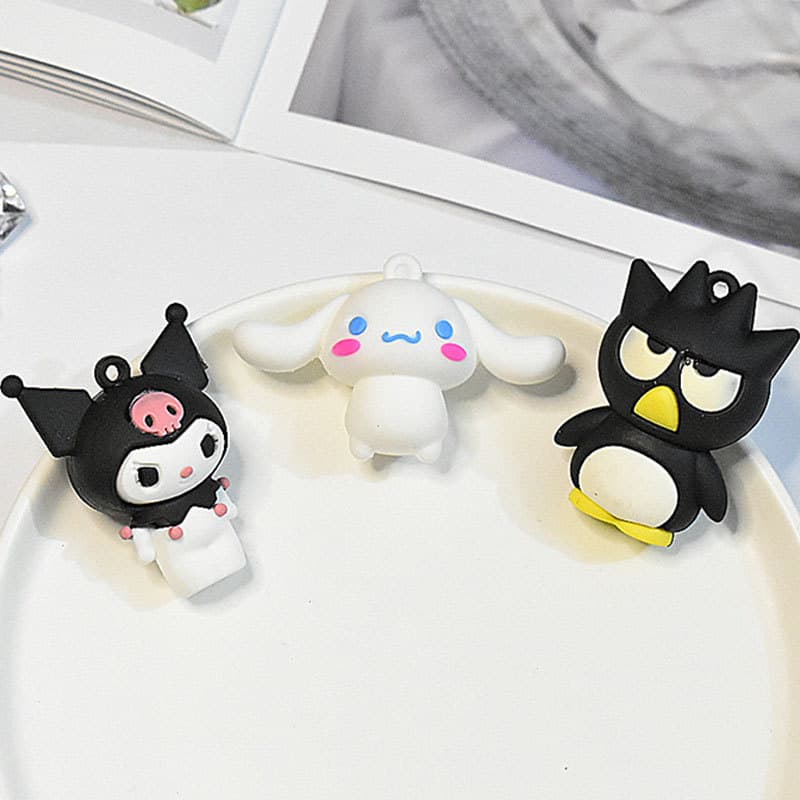 Cartoon keychain, cute accessory, bag decoration 3