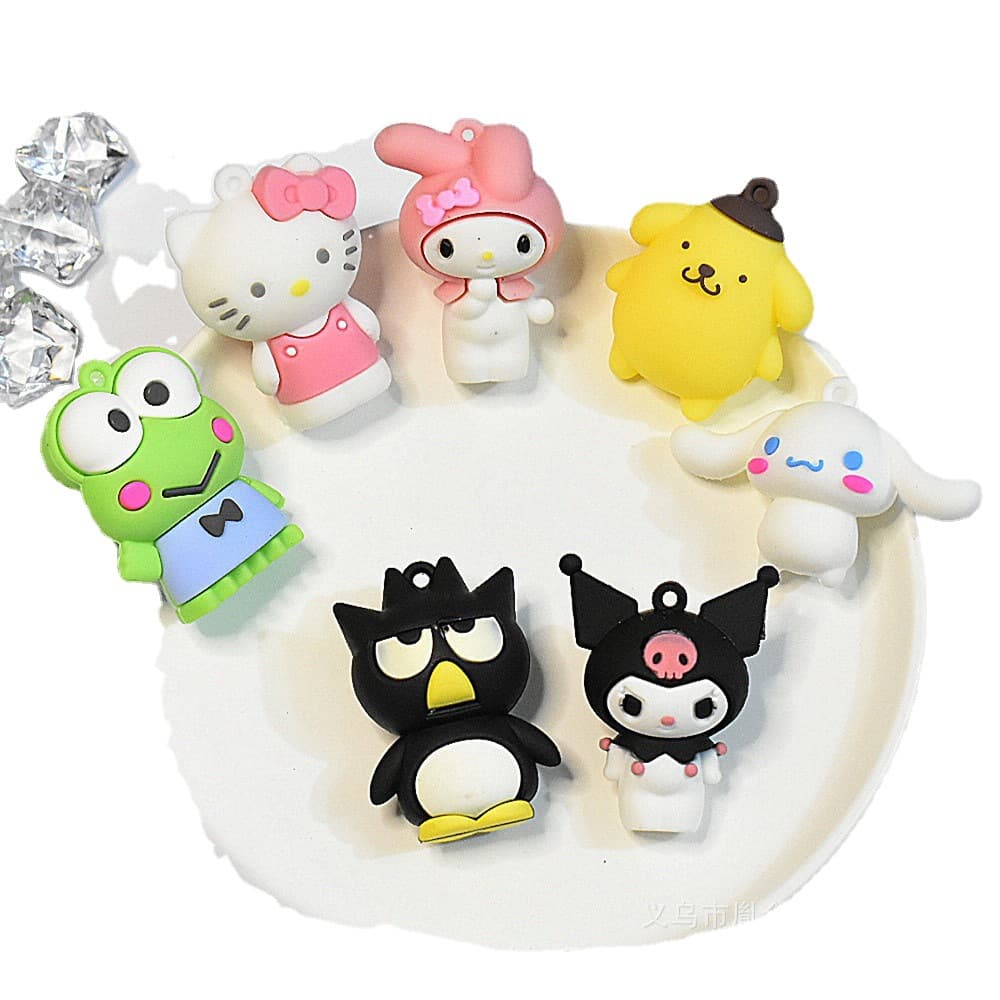 Cartoon keychain, cute accessory, bag decoration 5