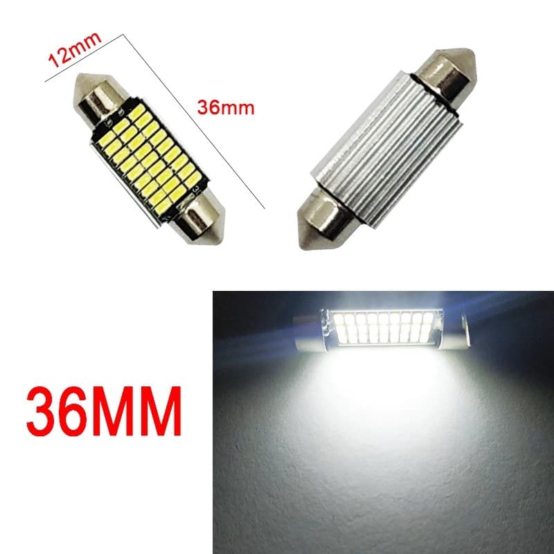 Car LED indoor light dual -pointed 3014 18 light 27 light 33 light highlights, highlights, the top light reading light 3