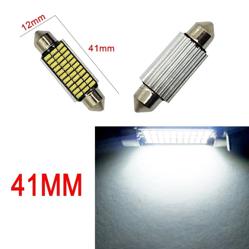 Car LED indoor light dual -pointed 3014 18 light 27 light 33 light highlights, highlights, the top light reading light 4