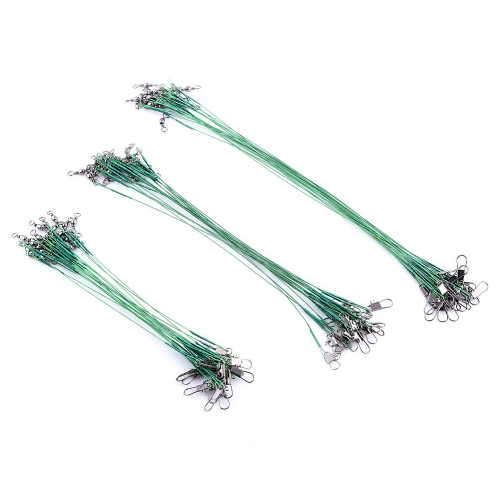 Luya anti -bite line Wire leader with rotary rotor pins, soft steel wire front wires, Luya fishing sets