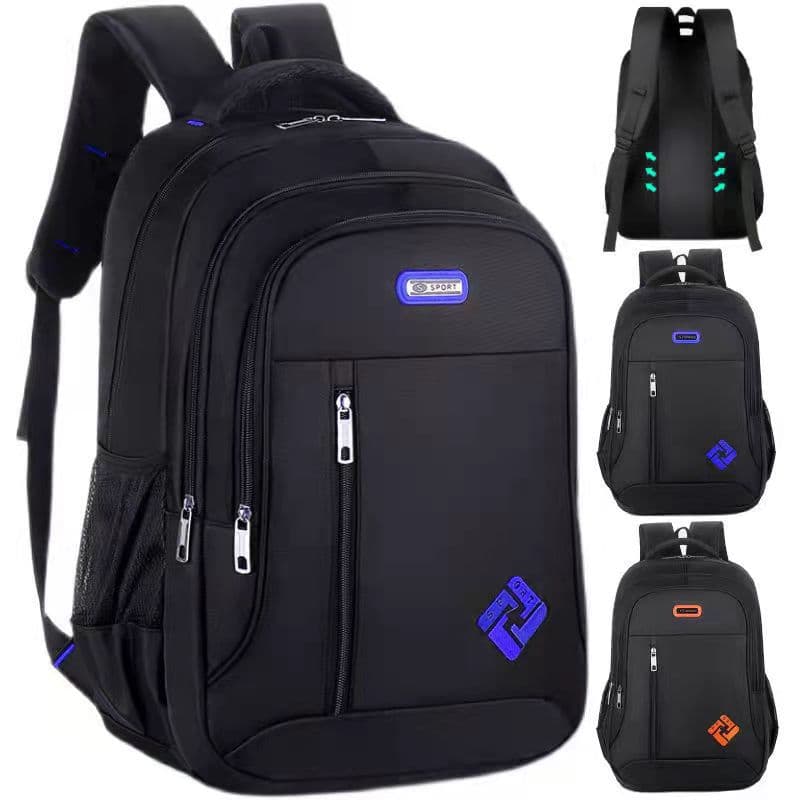 Capacious school bag for students, trend backpack, laptop, direct factory sales, Korean style, for secondary school, business version