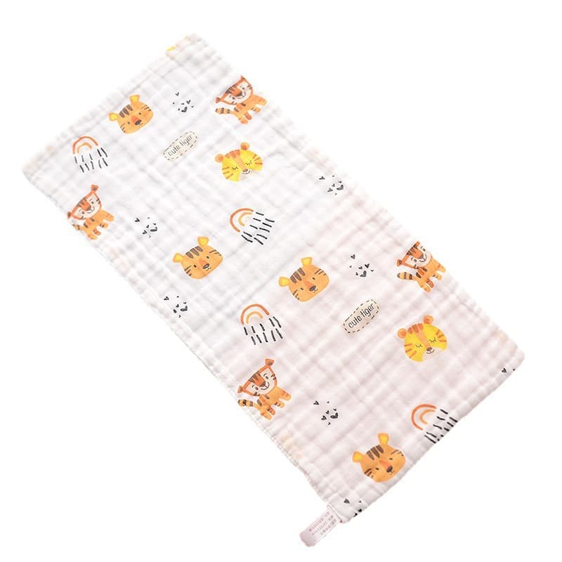 Children's gauze soft towel for face washing for new born, hygienic scarf, water absorbent 5