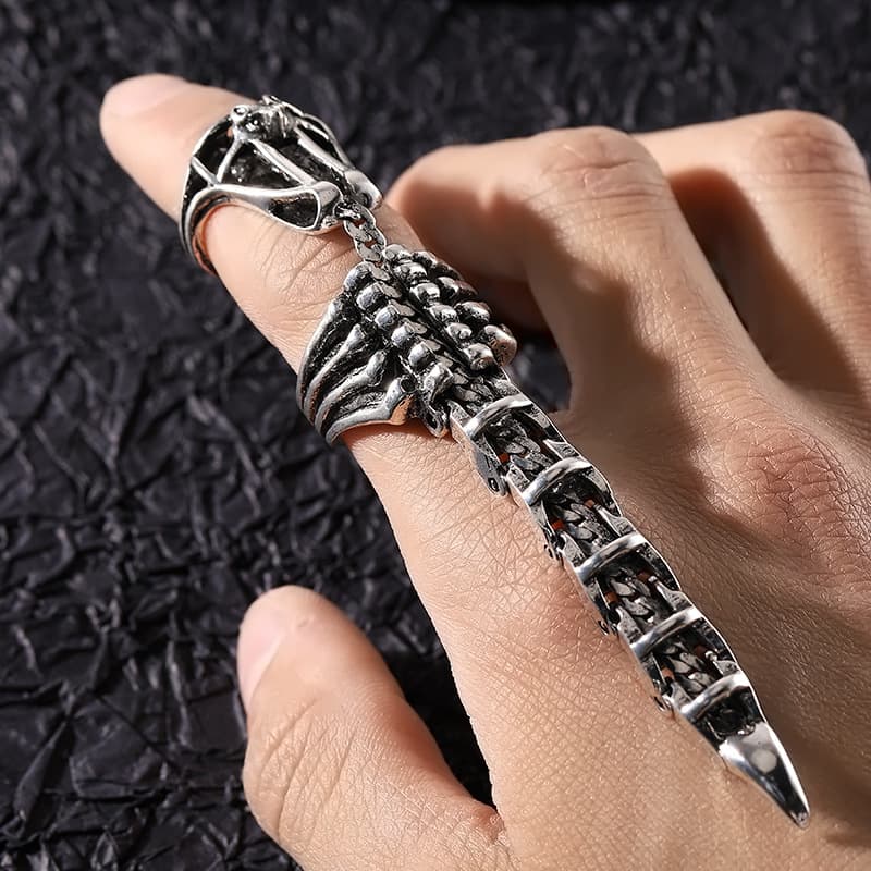 (Wholesale), retro ring hip-hop style, Amazon, punk style, men's style 2