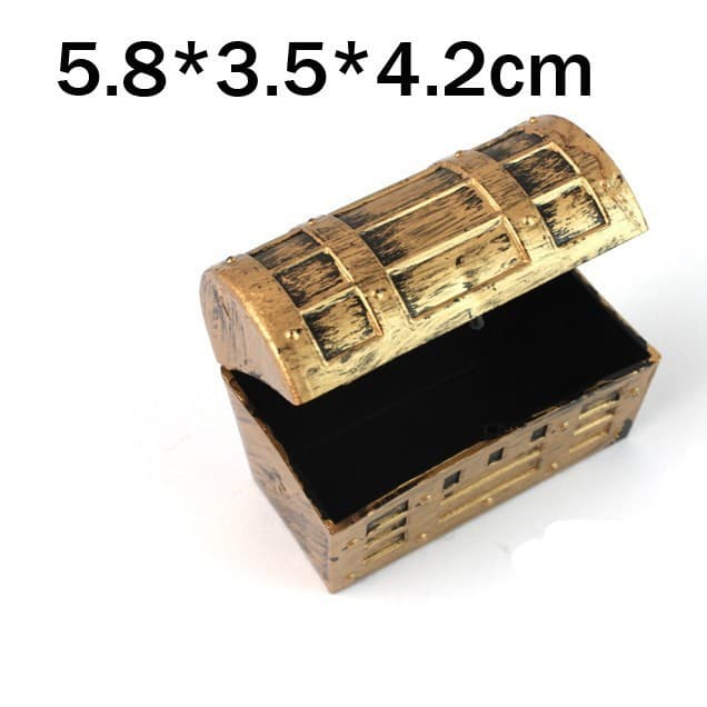 Pirate series pirate medium jewelry box medium treasure chest toy festival decoration toys 2