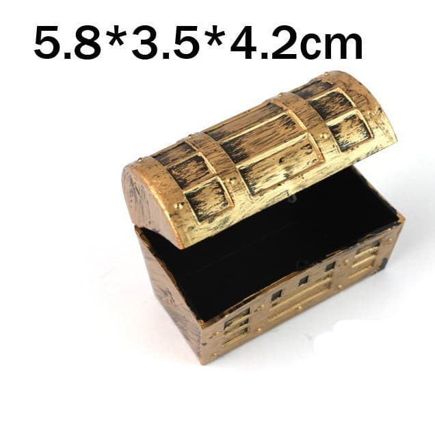 Pirate series pirate medium jewelry box medium treasure chest toy festival decoration toys 1