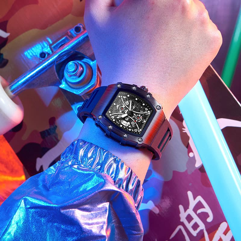 (Cross-border trading), silicone sports men's watch 2