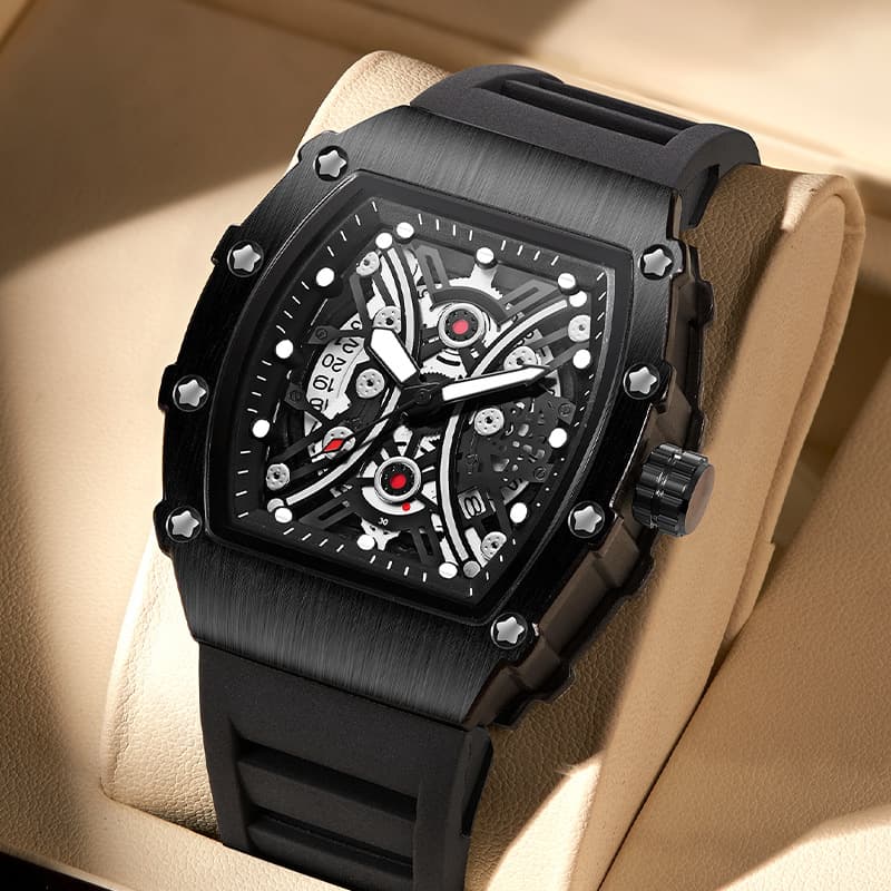 (Cross-border trading), silicone sports men's watch 1