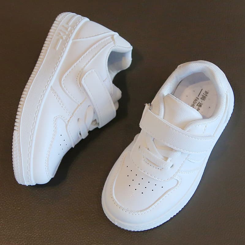 Children's sports breathable white shoes for men and women, Spring/Fall 2026 model, soft sole 2