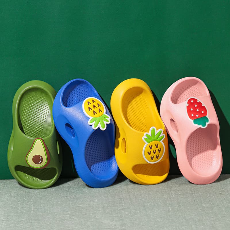 (Wholesale), home children's summer non-slip slippers for bathroom for boys, soft sole